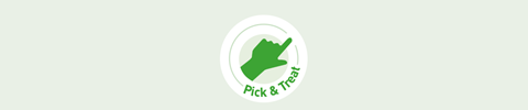 pick & treat logo