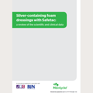 Sølvholdige skumbandager med Safetac: en gennemgang af videnskabelige og kliniske data