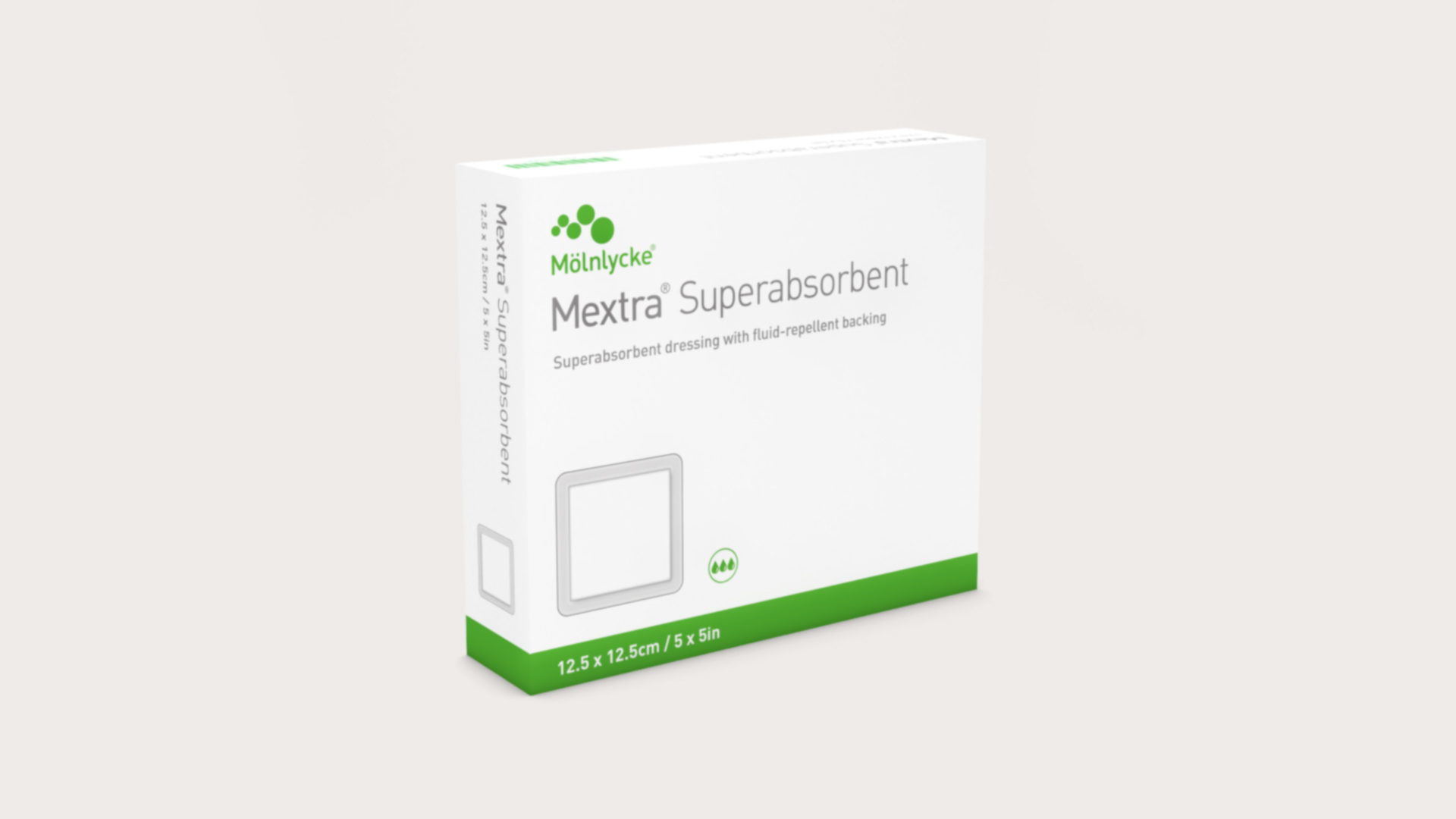 Overgang ankel tønde Mextra Superabsorbent sårbandage til kraftigt væskende sår | Mölnlycke