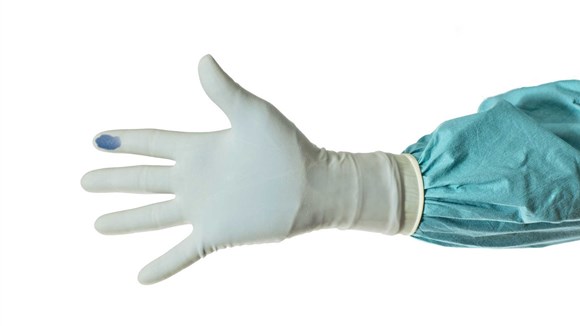 Biogel syntetisk handske